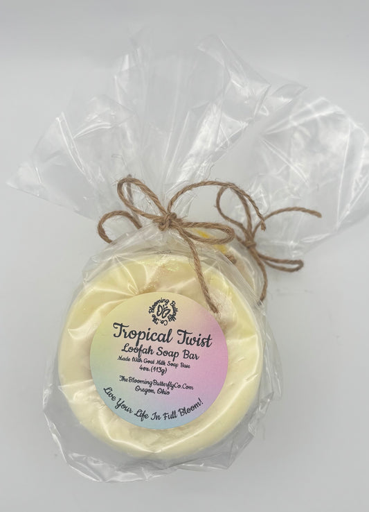 Tropical Twist Loofah Soap