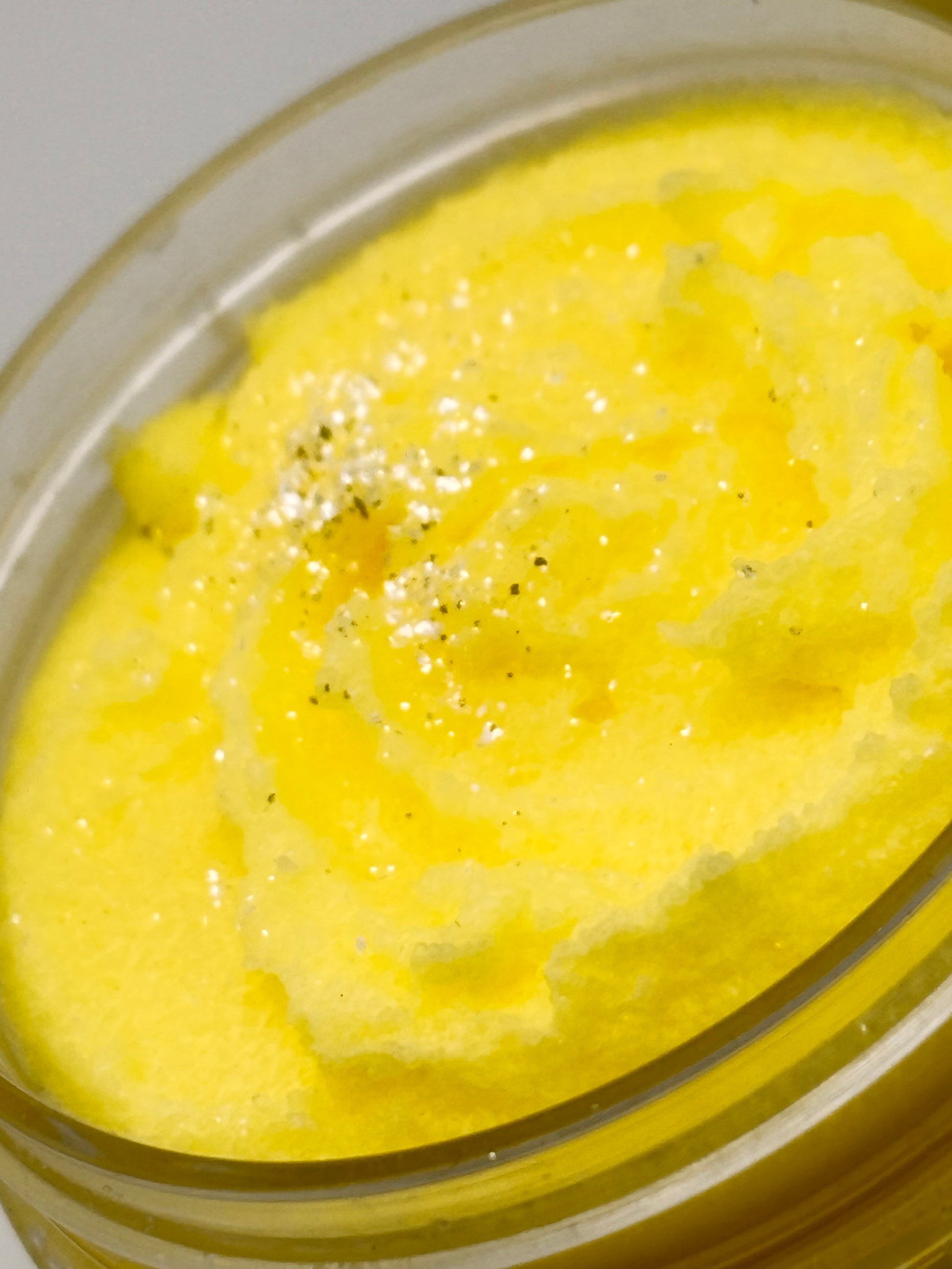 sparkling lemonade sugar scrub details