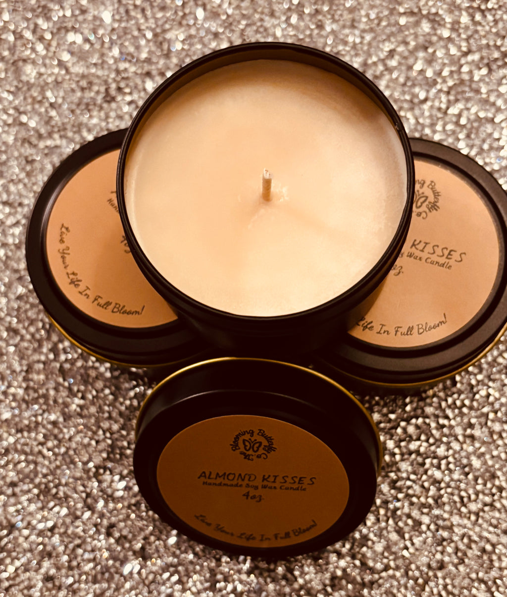 Almond Kisses Soy Wax Candle