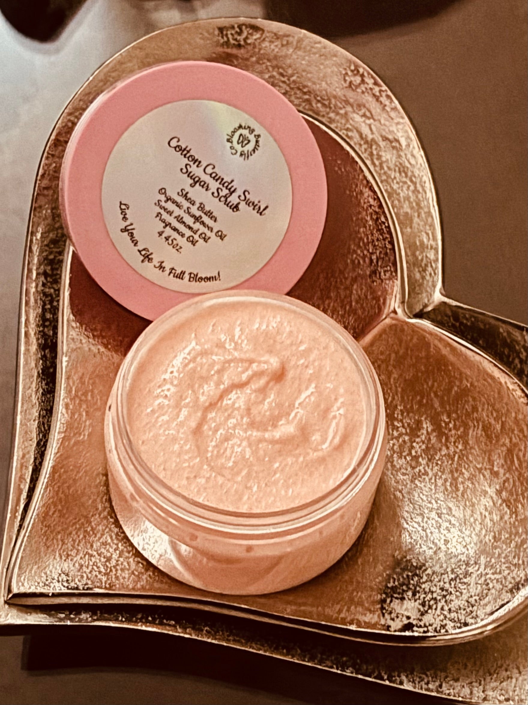 Cotton Candy Swirl Sugar Scrub