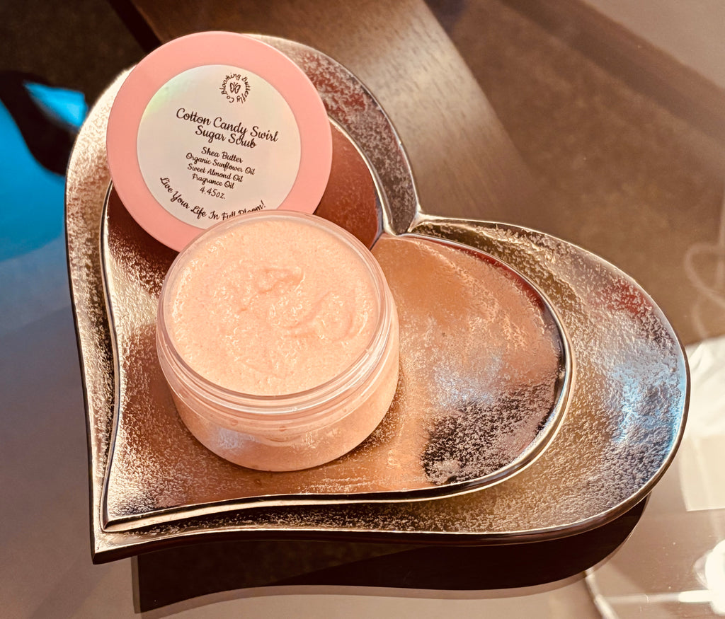 Cotton Candy Swirl Sugar Scrub