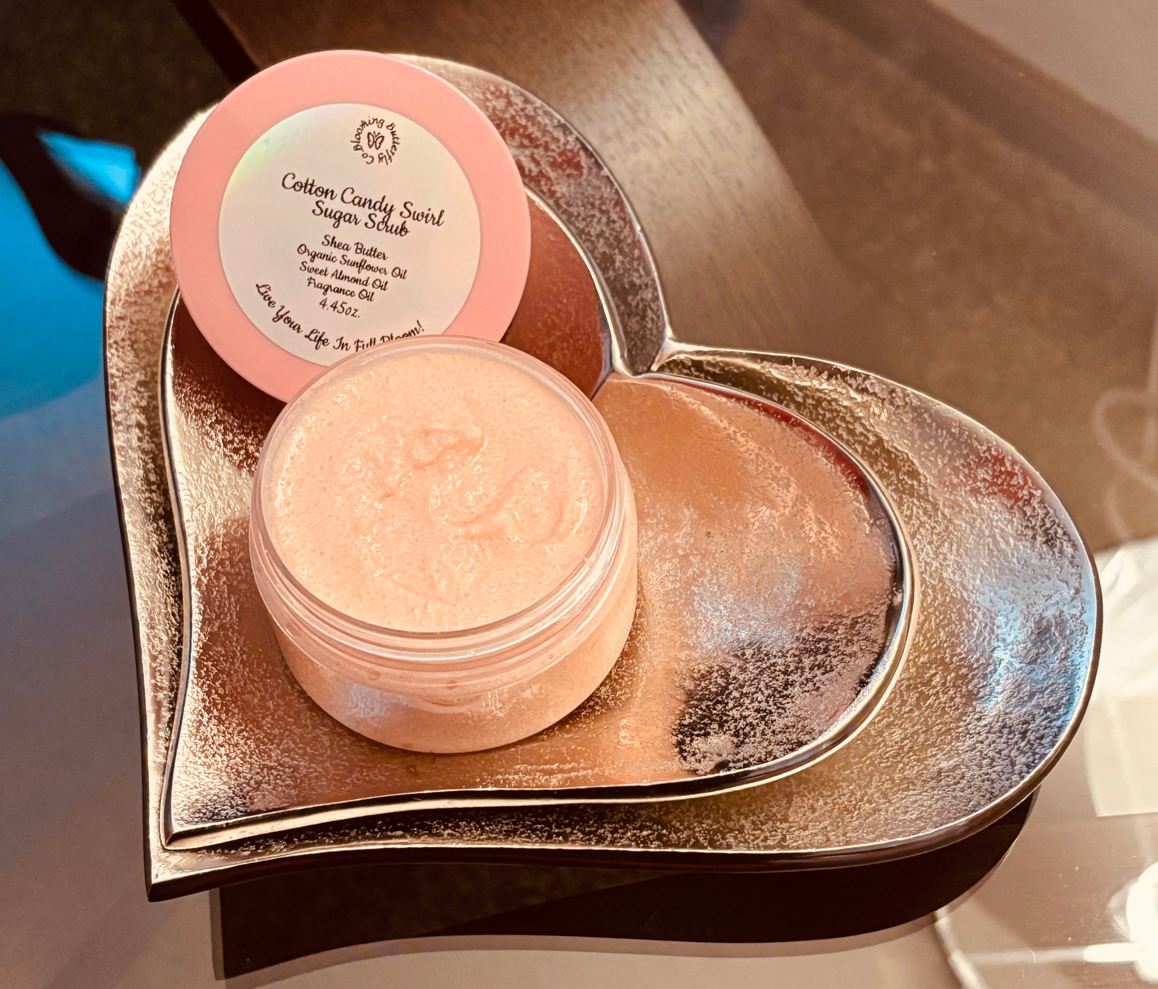 Cotton Candy Swirl Sugar Scrub